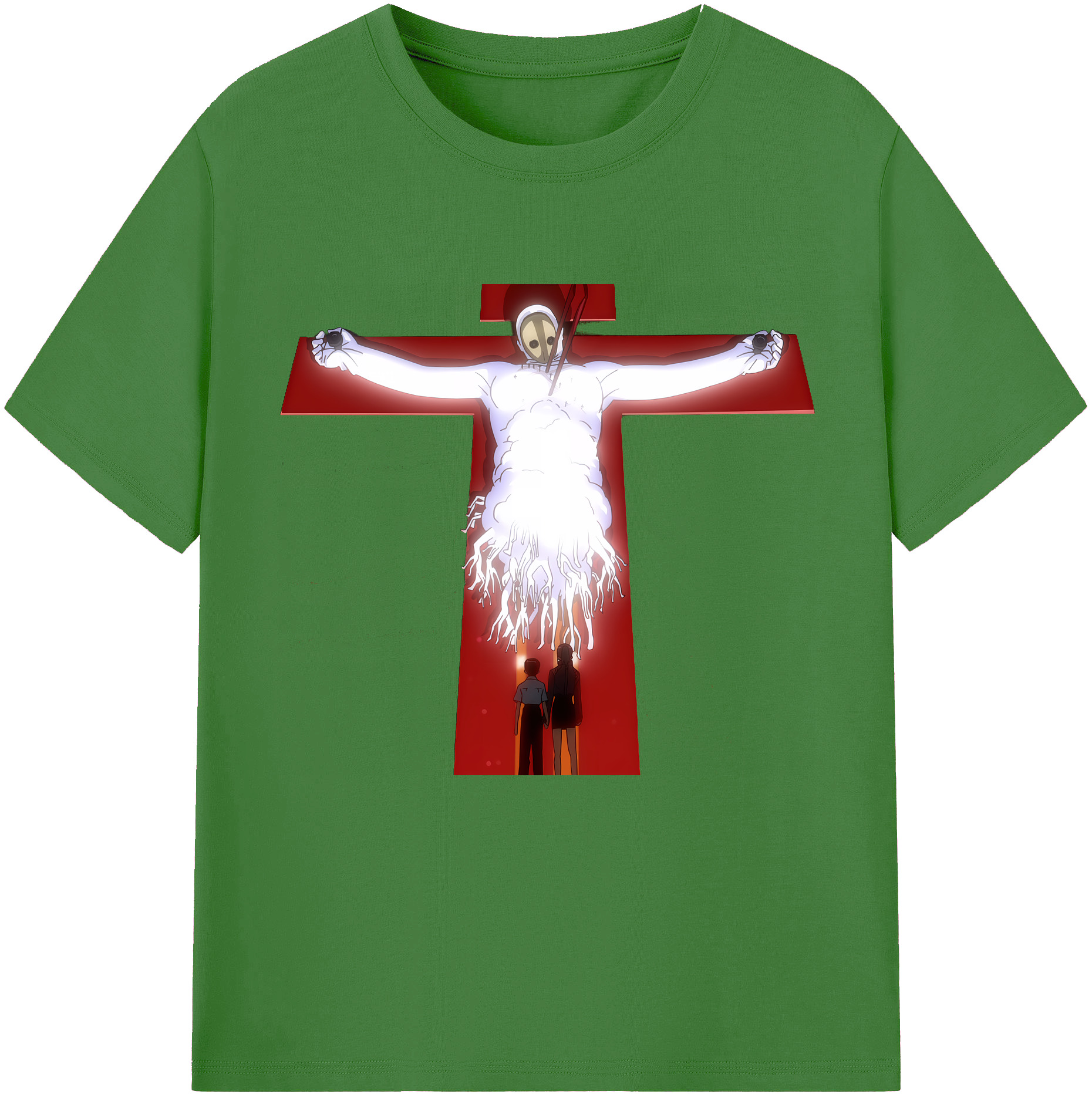 （画像用） EVA 新世紀エヴァンゲリオン レディースカジュアルプリントTシャツ（綿100％）